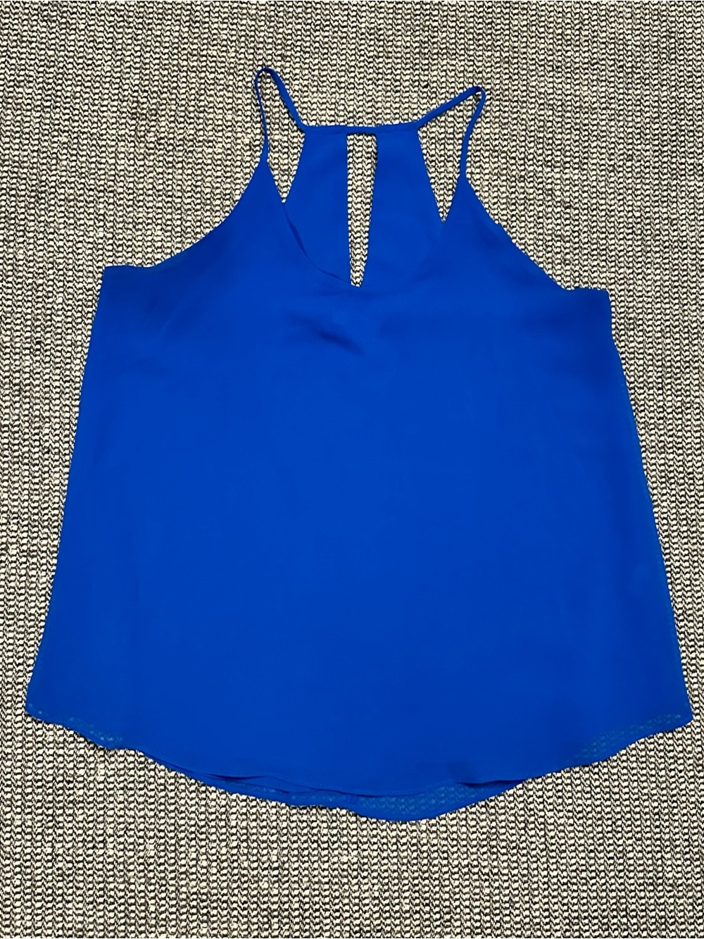 mine Royal Blue Halter Camisole